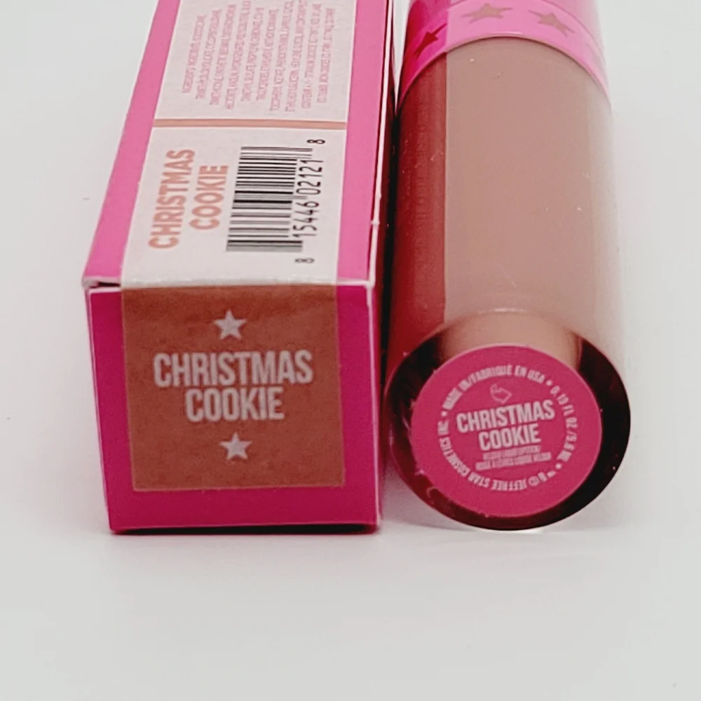 Christmas Cookie Jeffree Star Velour Liquid Lipstick Brand New in Box Authentic